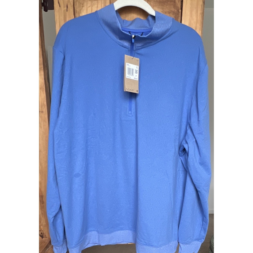 Nike Therma-FIT Repel Mens XXL Blue Half Zip Running Top DD5662-469 NEW